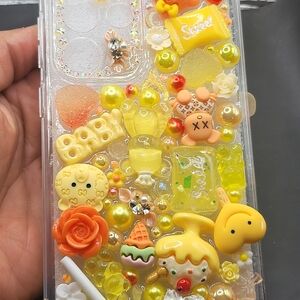 Yellow and Orange Decorative Phone Case
